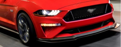 ბამპერის MUSTANG 2018-2022 სპოილერი წინა (GT)